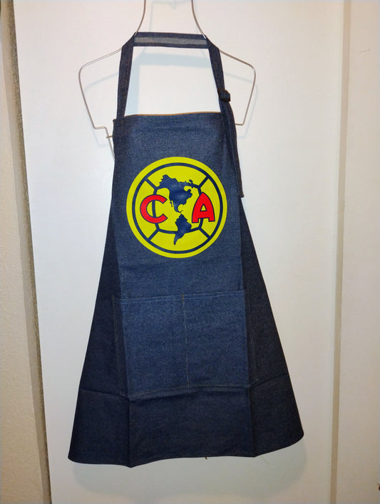 Denim apron with your favorite design