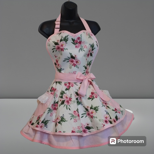 Retro Style hostess Apron #1